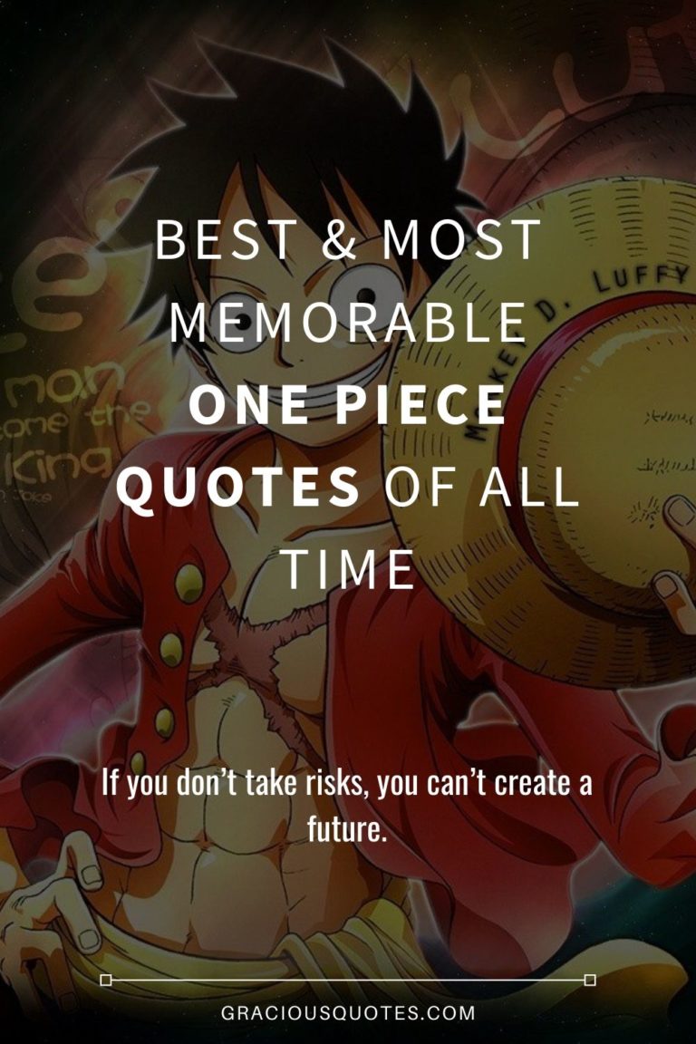 146 Most Memorable One Piece Quotes (EIICHIRO ODA)