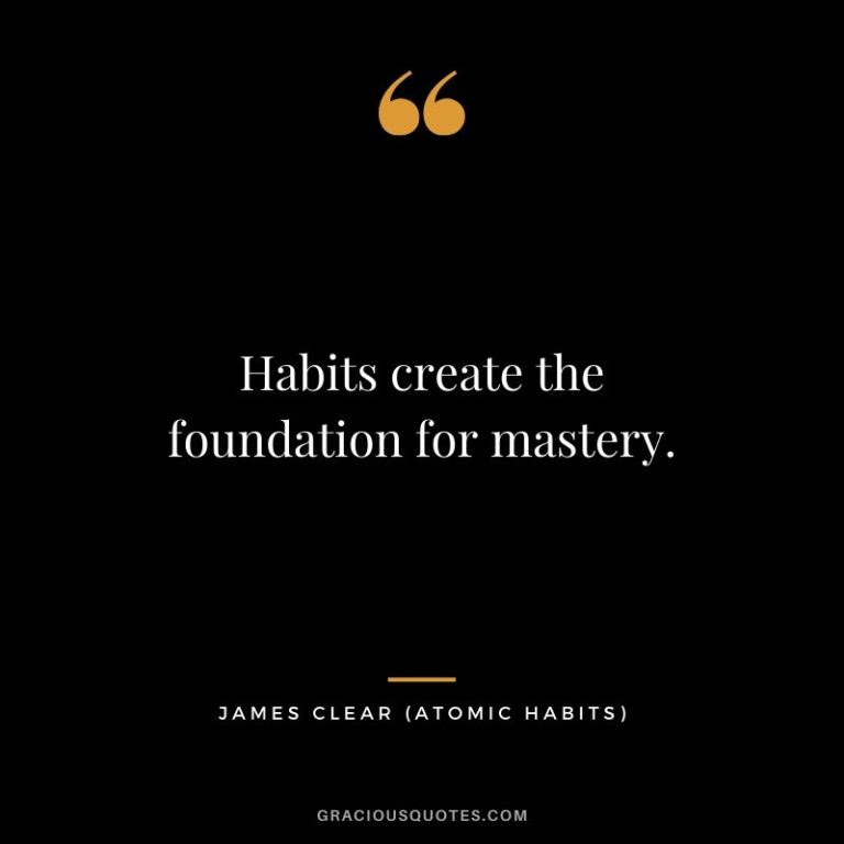 james clear habits quotes