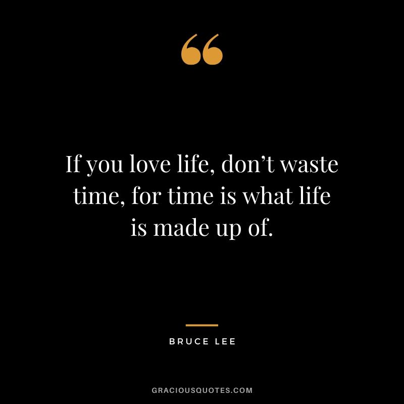 quotes about time and life