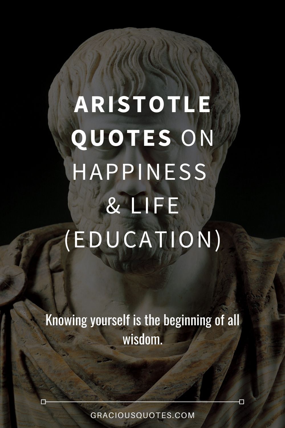 Aristotle Quotes on Happiness & Life (EDUCATION) - Gracious Quotes