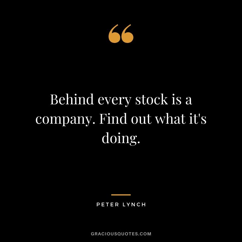 Behind every stock is a company. Find out what it's doing.