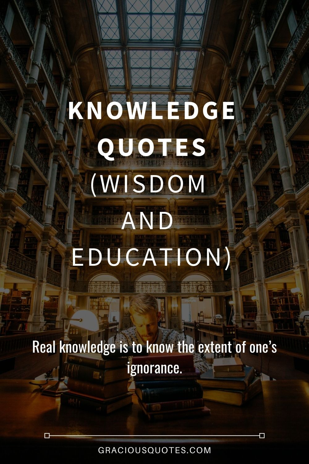 Knowledge Quotes (WISDOM AND EDUCATION) - Gracious Quotes