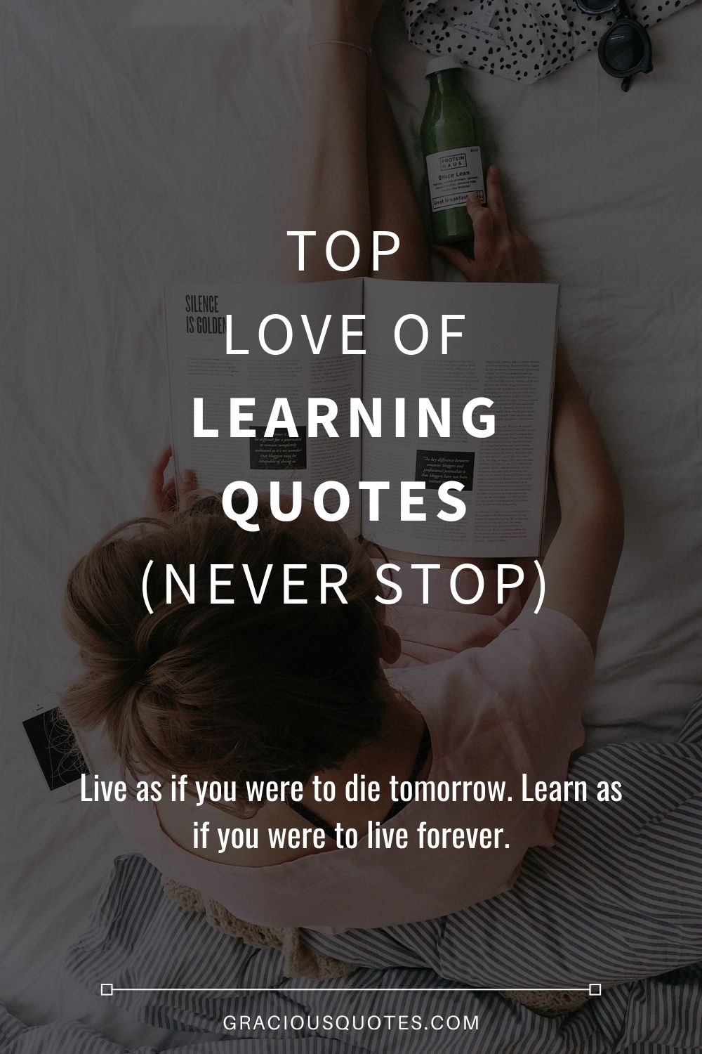 Top Love of Learning Quotes (NEVER STOP) - Gracious Quotes