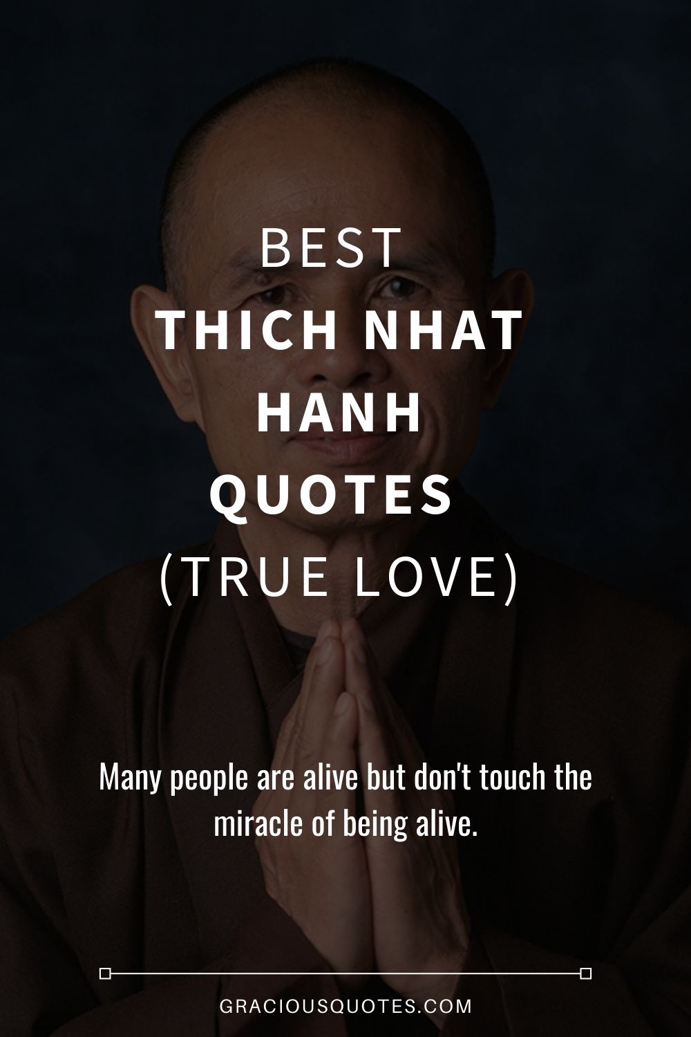 Best Thich Nhat Hanh Quotes (TRUE LOVE) - Gracious Quotes