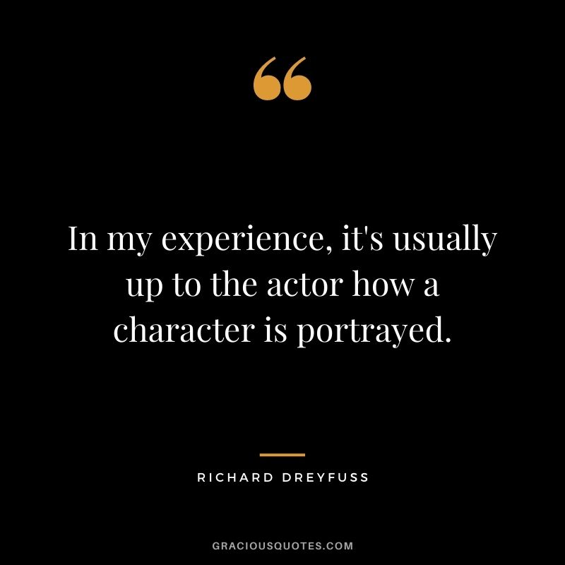 In my experience, it's usually up to the actor how a character is portrayed.