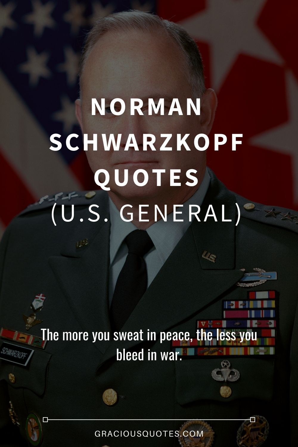 Norman Schwarzkopf Quotes (U.S. GENERAL) - Gracious Quotes