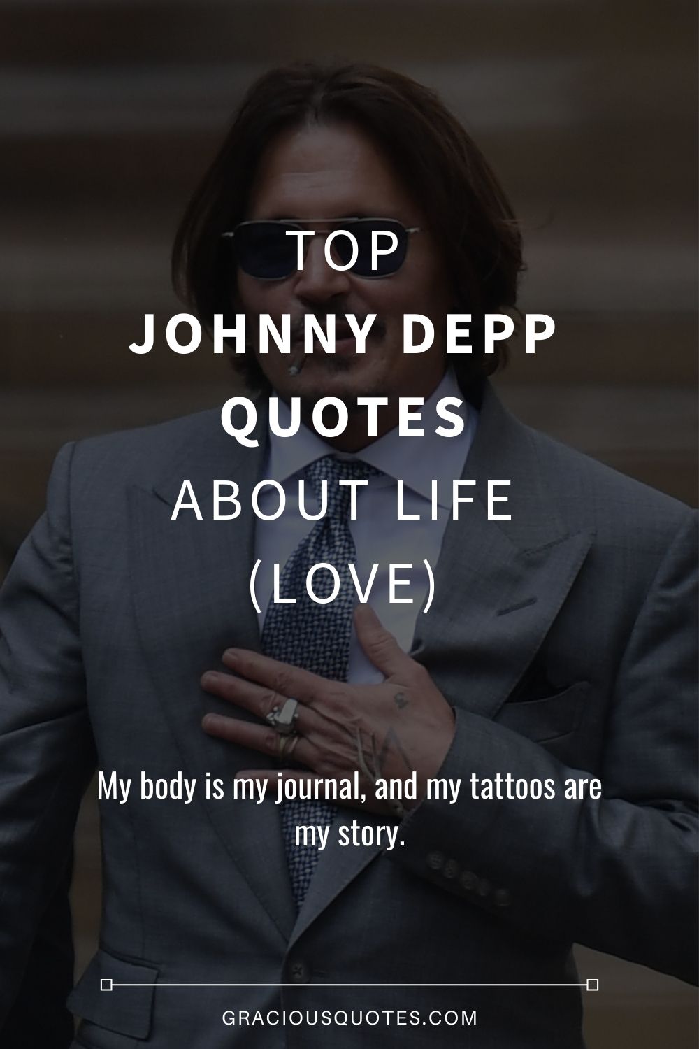 Top Johnny Depp Quotes About Life (LOVE) - Gracious Quotes