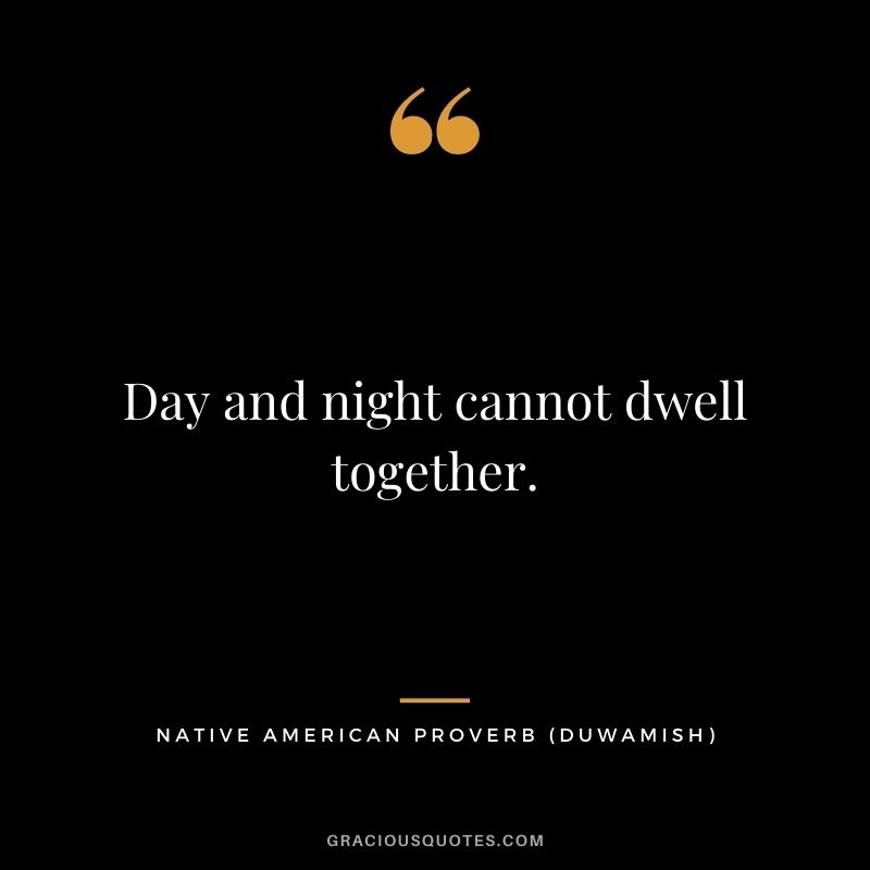 native american good night quotes