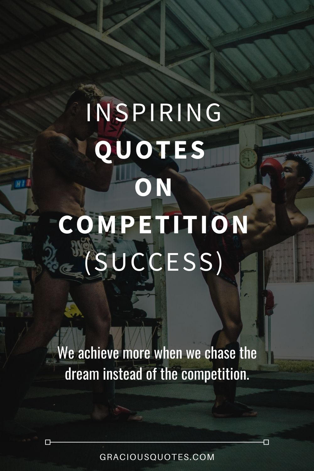 Inspiring Quotes on Competition (SUCCESS) - Gracious Quotes