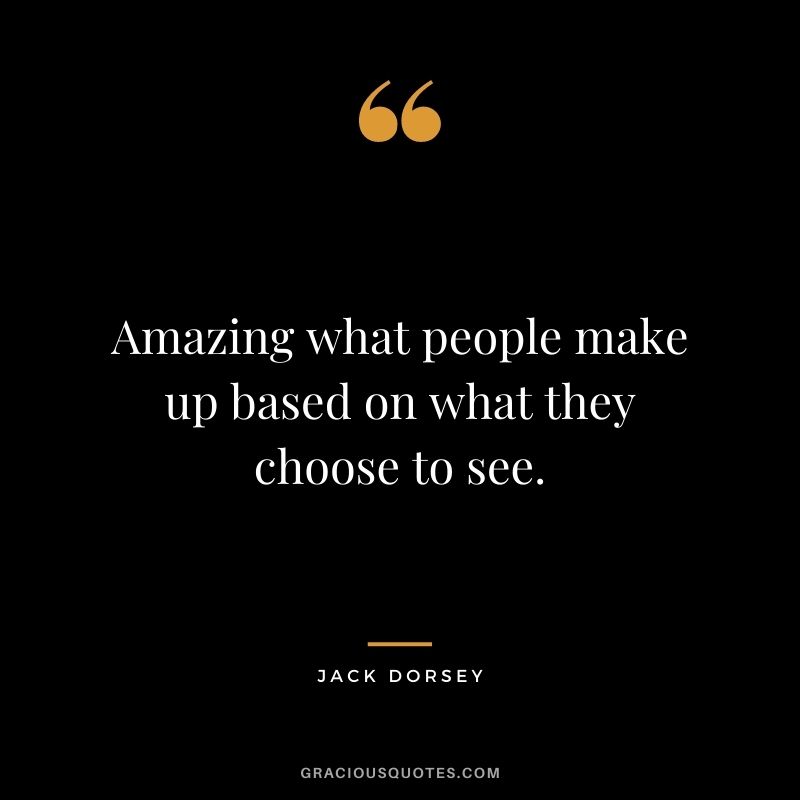Amazing what people make up based on what they choose to see.