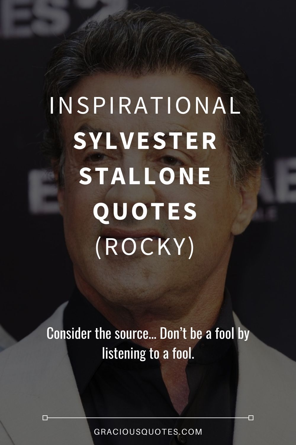 Inspirational Sylvester Stallone Quotes (ROCKY) - Gracious Quotes