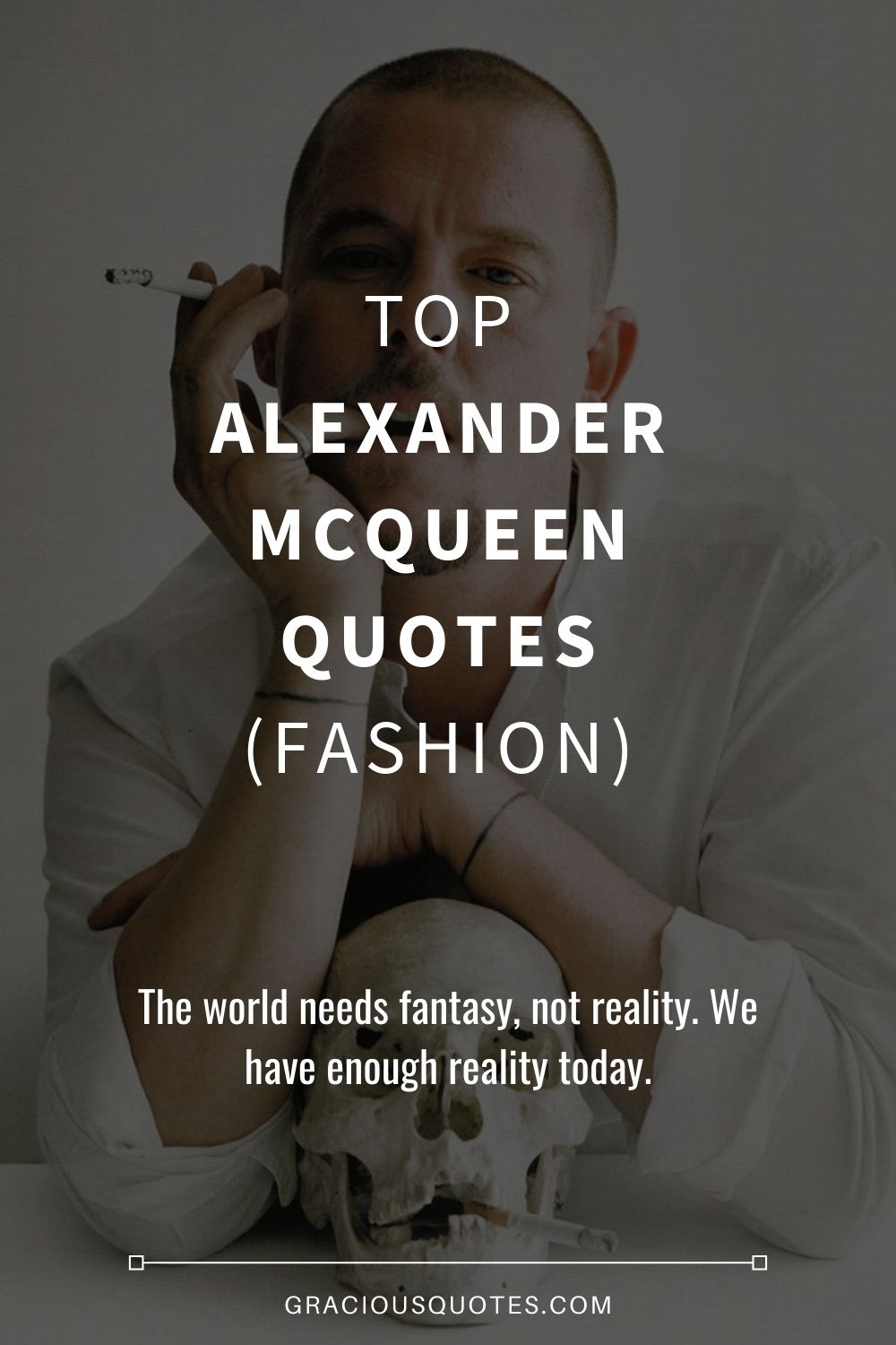 Top Alexander McQueen Quotes (FASHION) - Gracious Quotes
