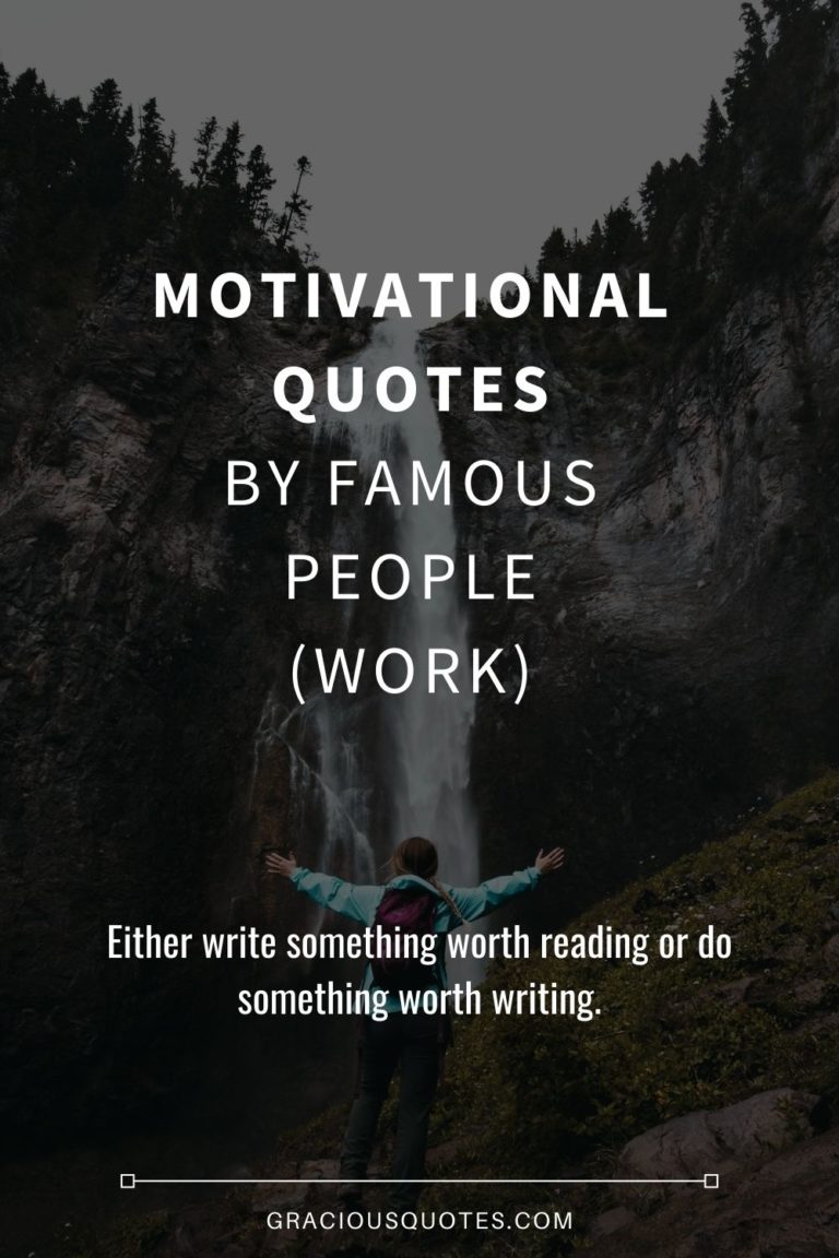 126 Motivational Quotes by Famous People (WORK)