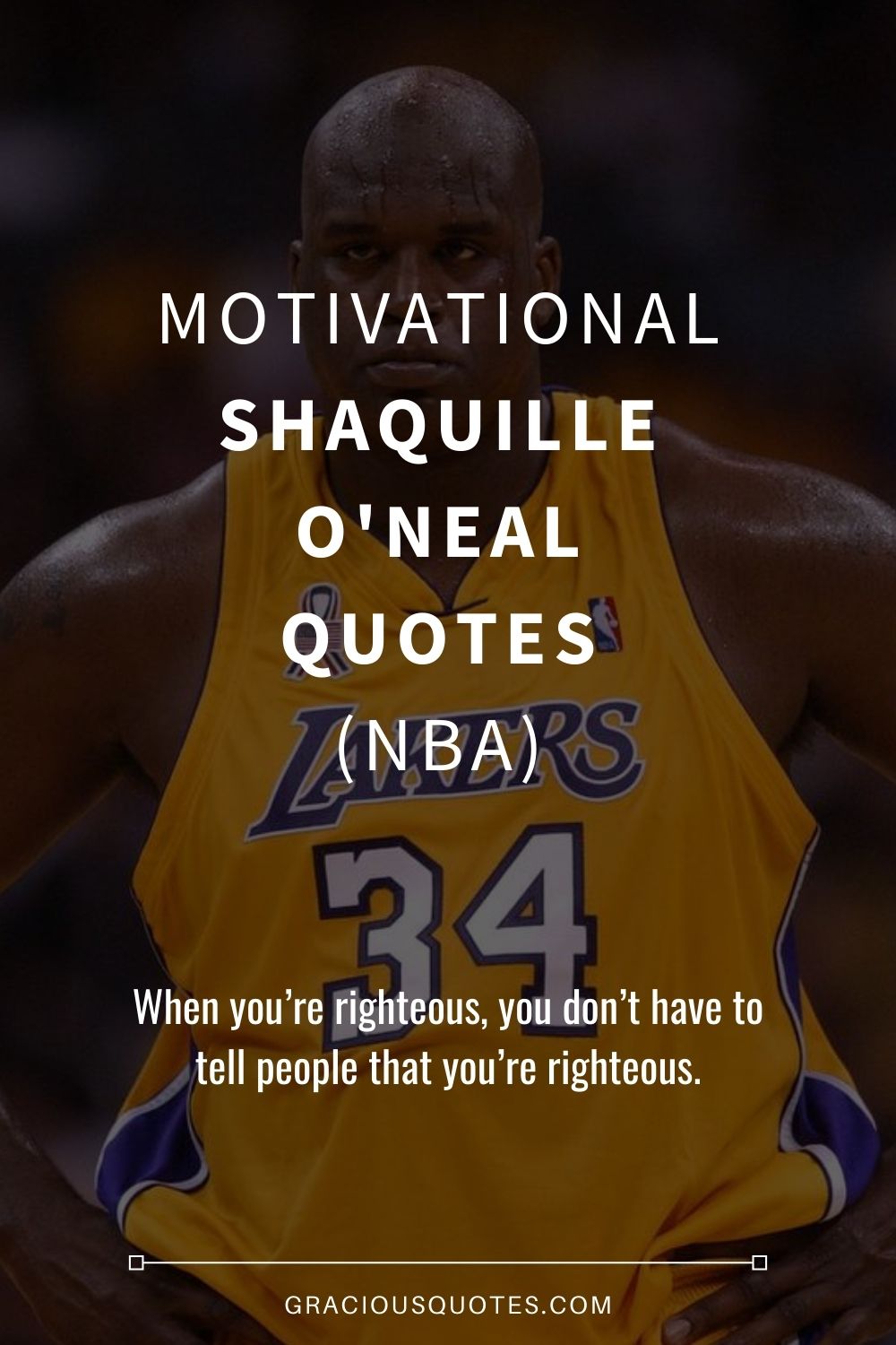 Motivational Shaquille O'Neal Quotes (NBA) - Gracious Quotes