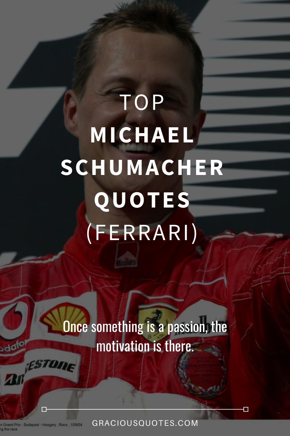 Top Michael Schumacher Quotes (FERRARI) - Gracious Quotes