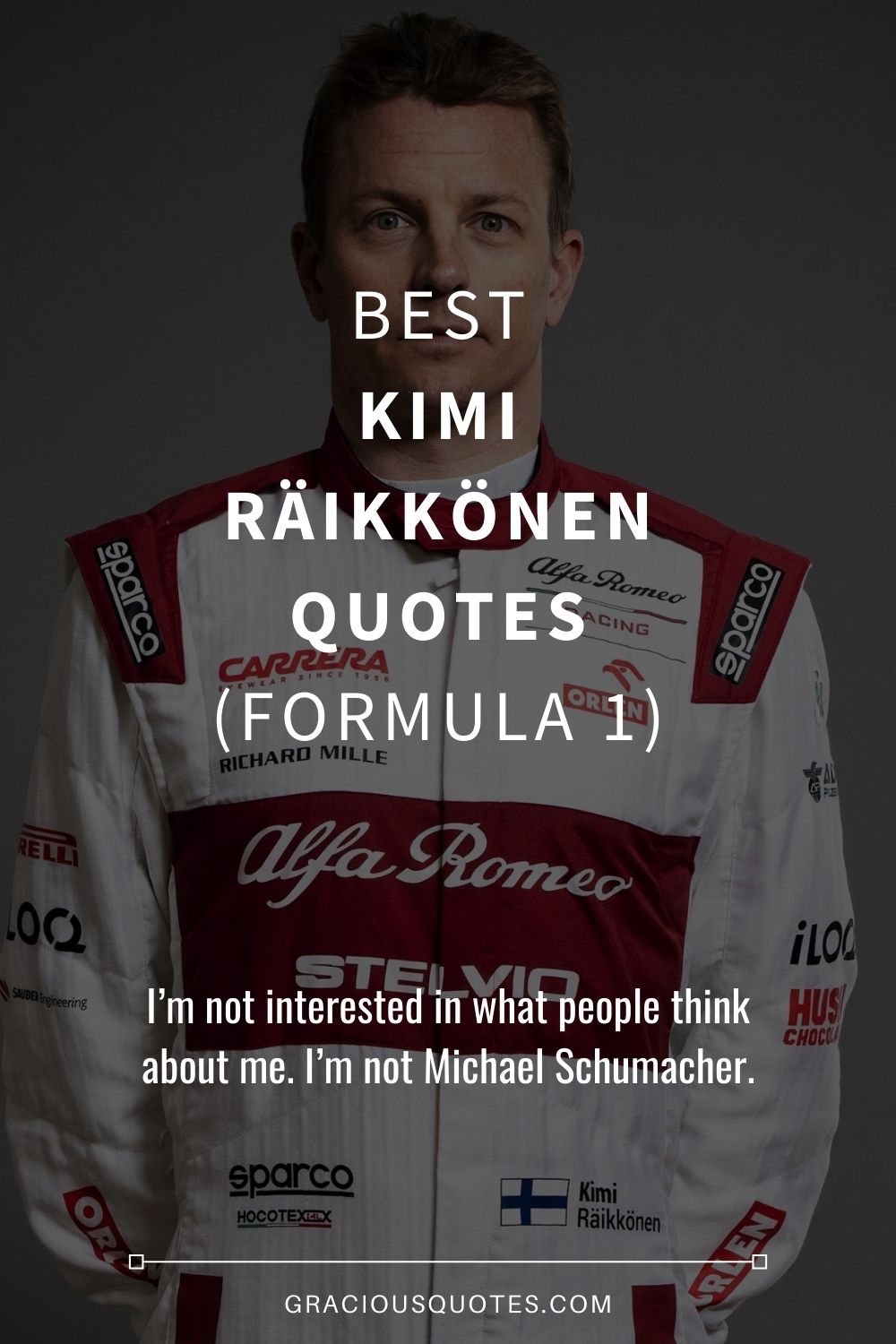 Best Kimi Räikkönen Quotes (FORMULA 1) - Gracious Quotes