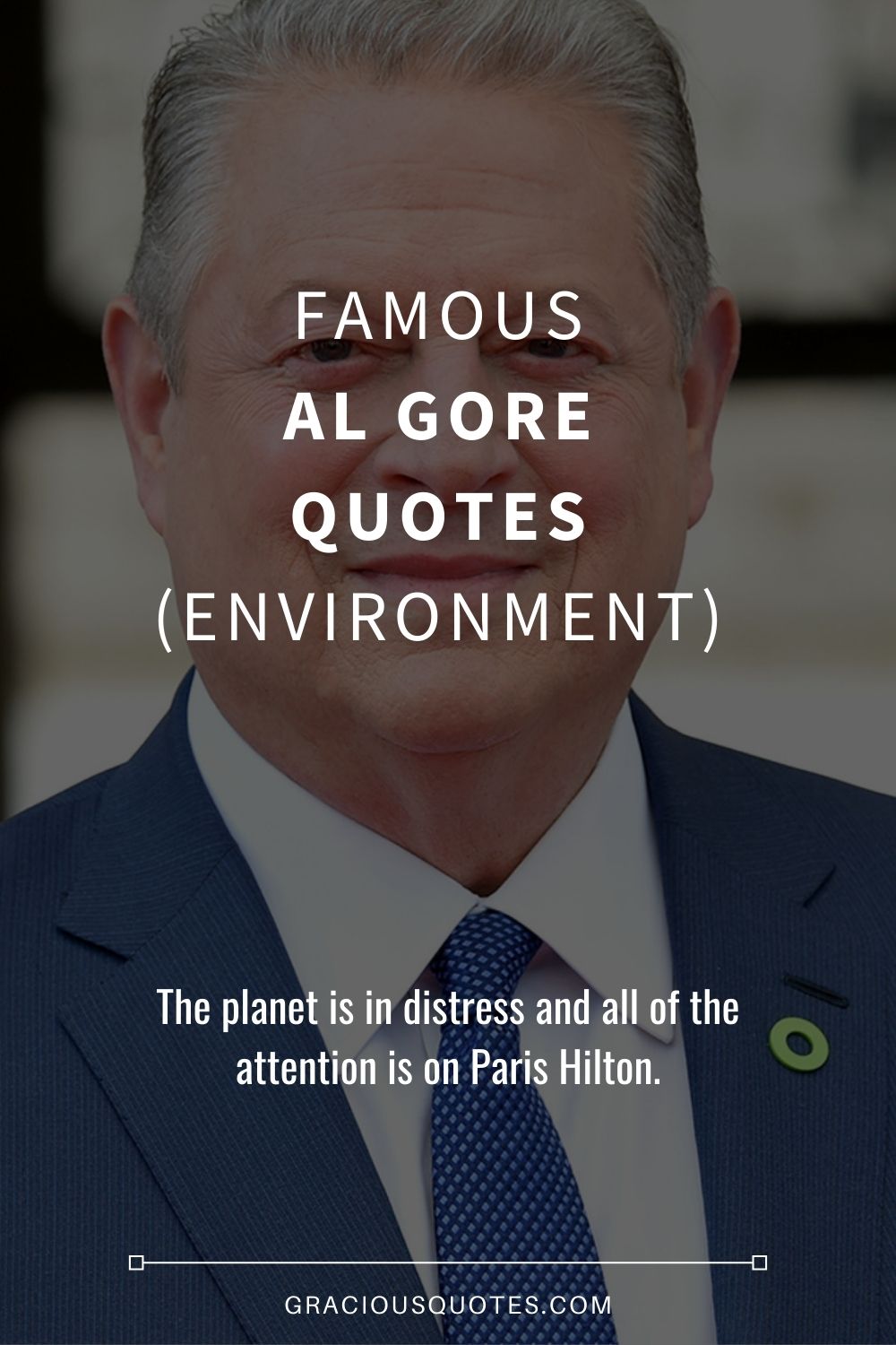 Famous Al Gore Quotes (ENVIRONMENT) - Gracious Quotes