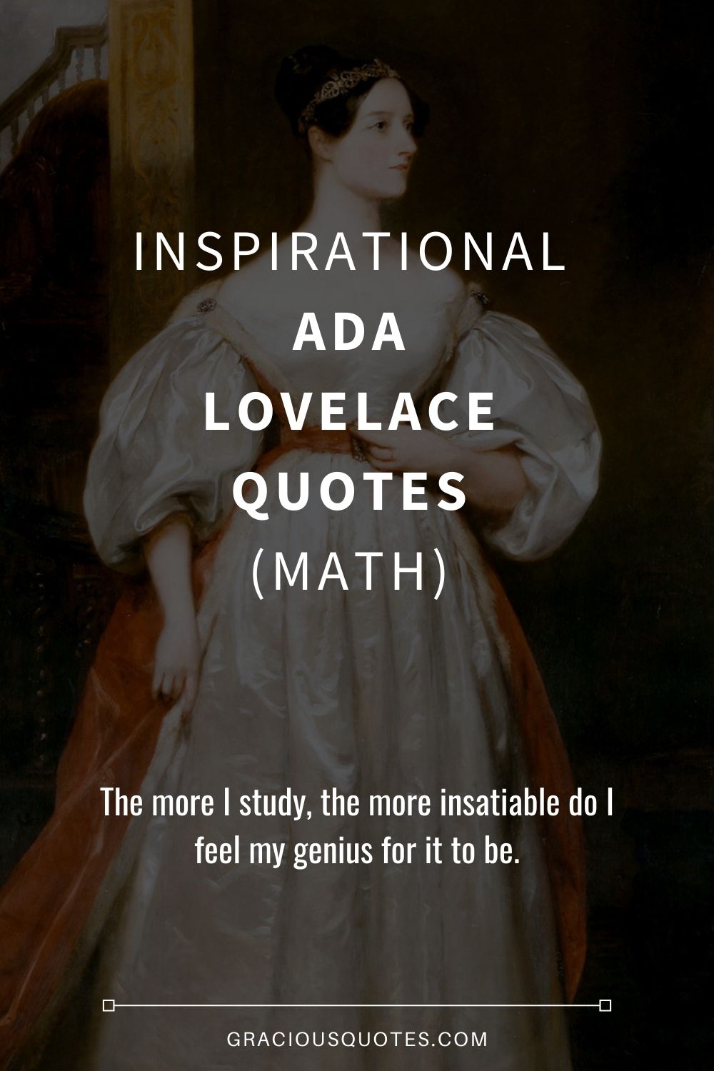 Inspirational Ada Lovelace Quotes (MATH) - Gracious Quotes