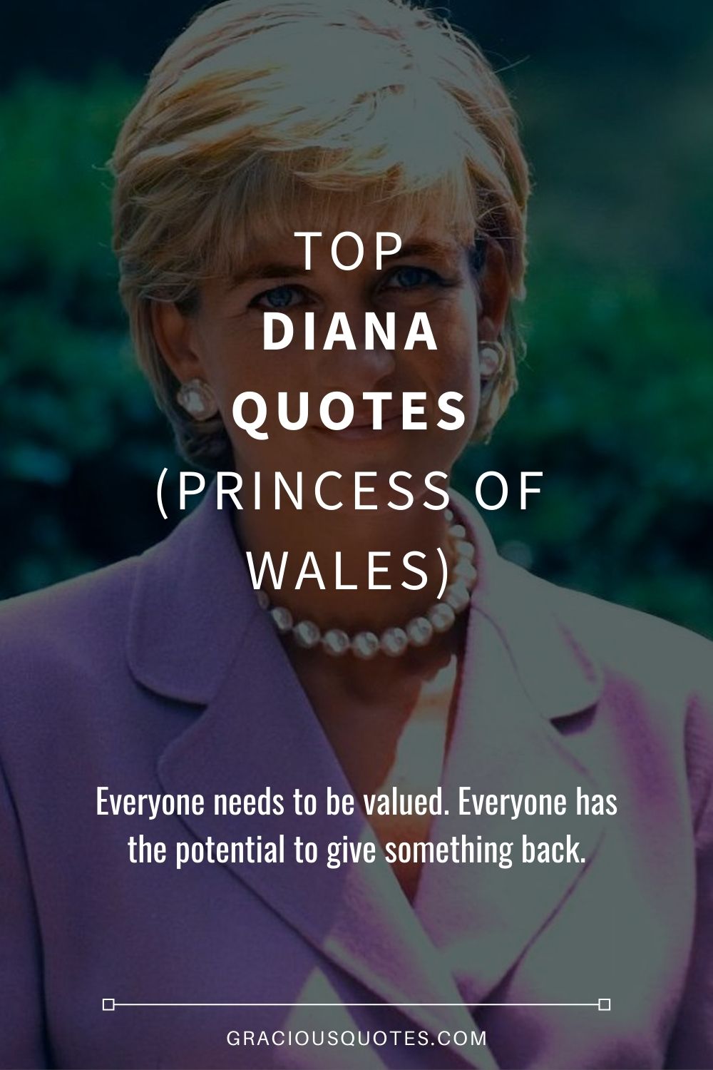 Top Diana Quotes (PRINCESS OF WALES) - Gracious Quotes