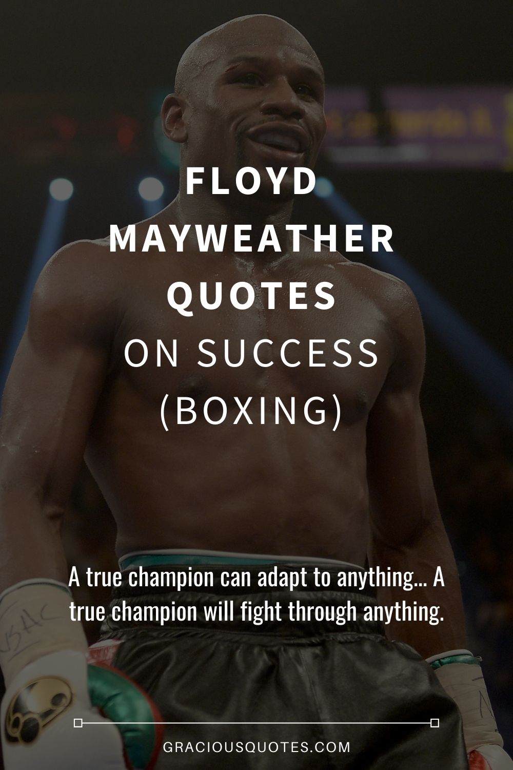Floyd Mayweather Quotes on Success (BOXING) - Gracious Quotes