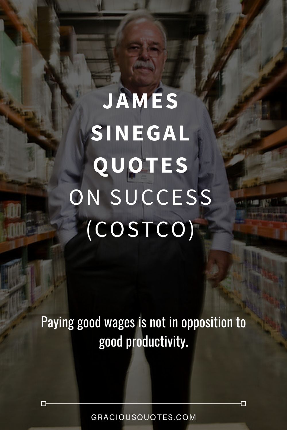 James Sinegal Quotes on Success (COSTCO) - Gracious Quotes