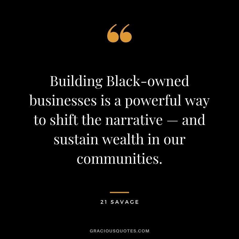 Building Black-owned businesses is a powerful way to shift the narrative — and sustain wealth in our communities.
