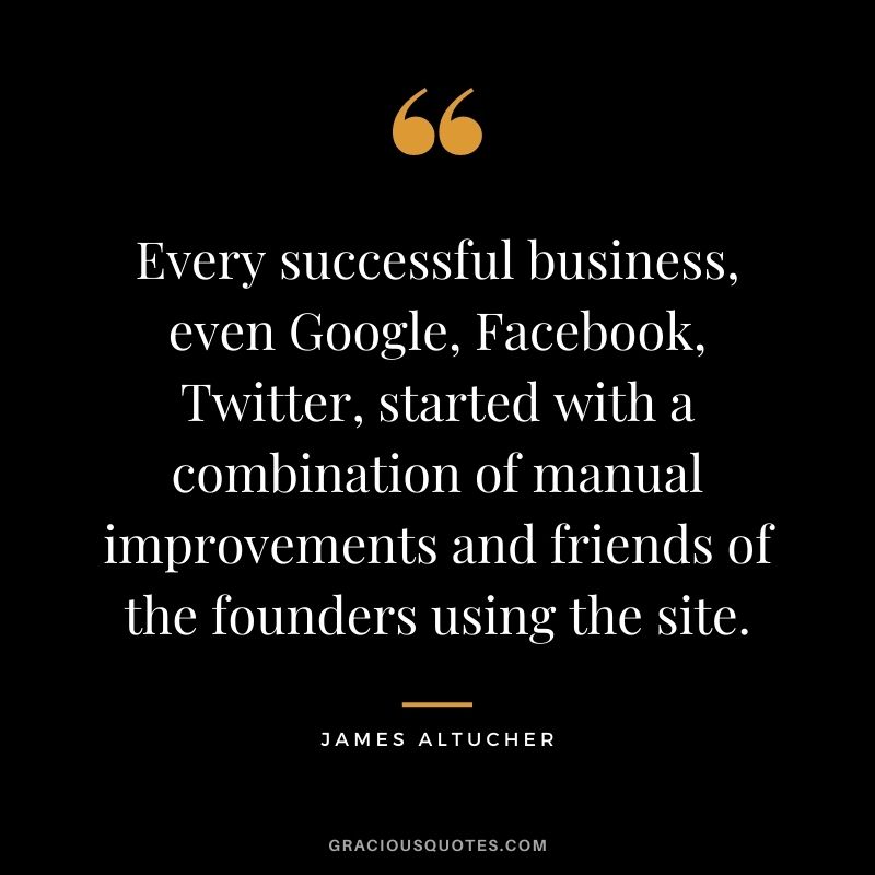 Every successful business, even Google, Facebook, Twitter, started with a combination of manual improvements and friends of the founders using the site.