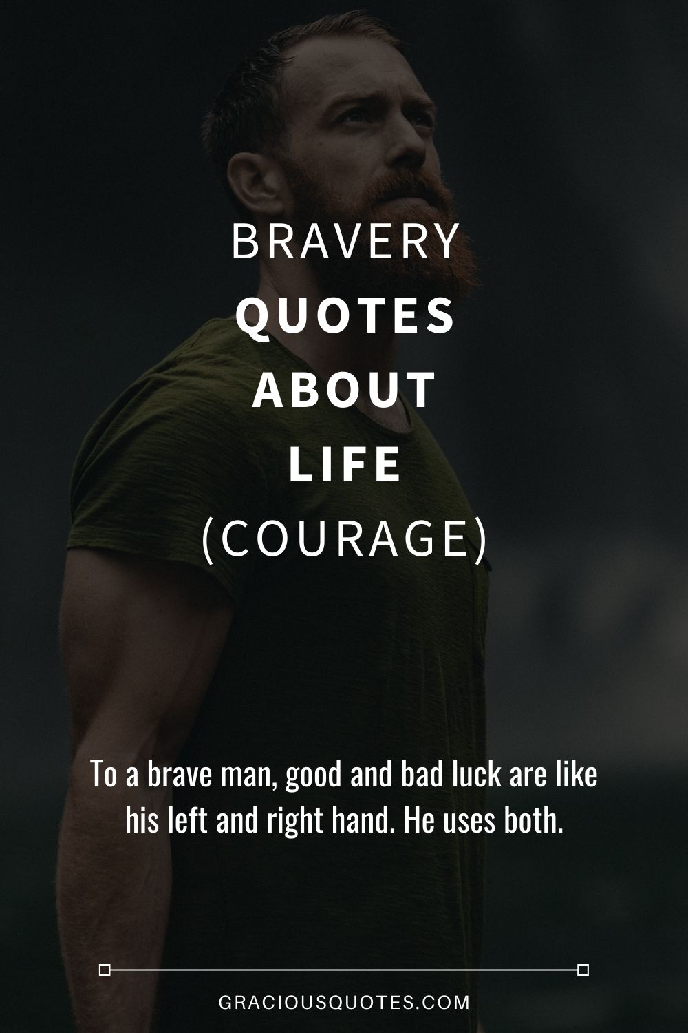 Bravery Quotes About Life (COURAGE) - Gracious Quotes