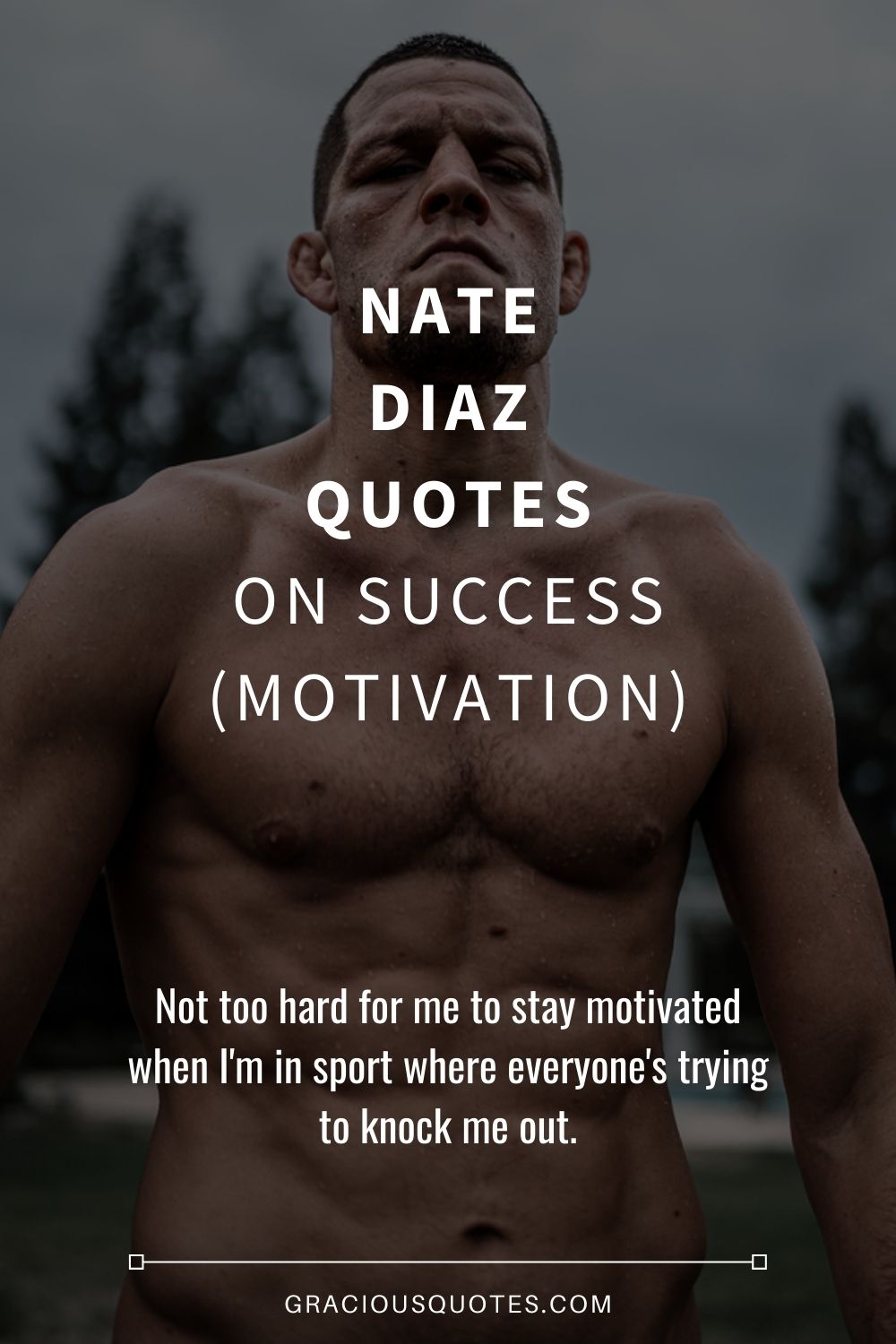 Nate Diaz Quotes on Success (MOTIVATION) - Gracious Quotes