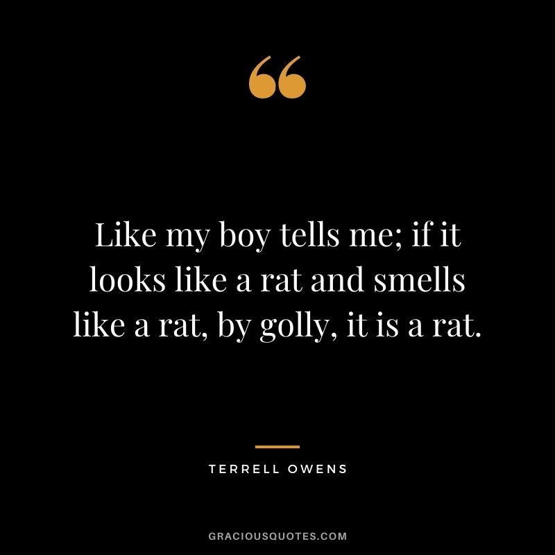 Like my boy tells me; if it looks like a rat and smells like a rat, by golly, it is a rat.