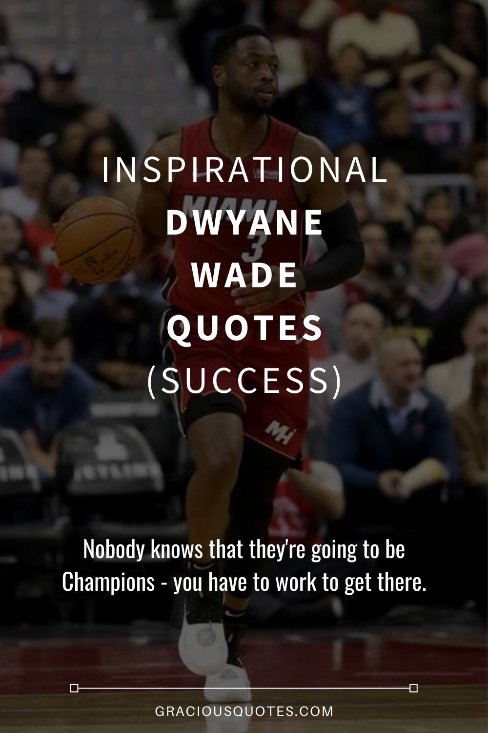Inspirational Dwyane Wade Quotes (SUCCESS) - Gracious Quotes