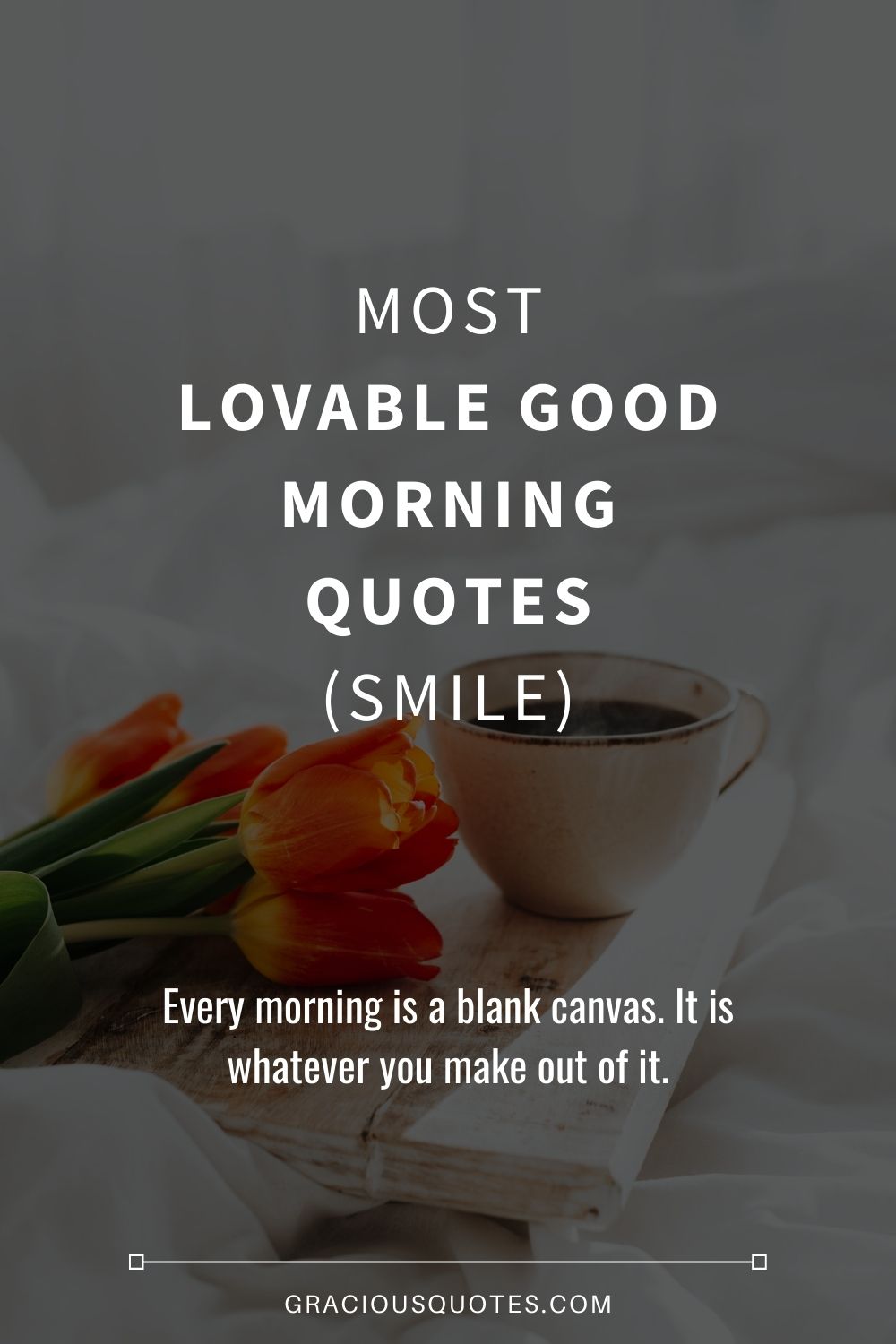 Most Lovable Good Morning Quotes (SMILE) - Gracious Quotes