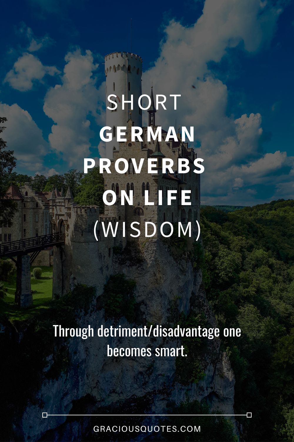 Short German Proverbs on Life (WISDOM) - Gracious Quotes