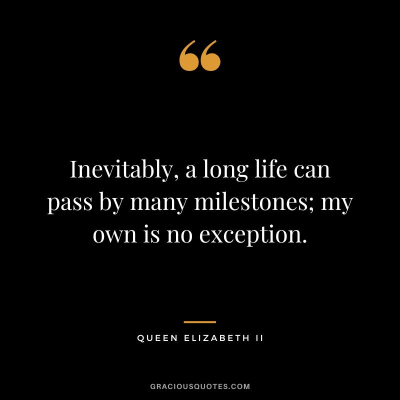 Inevitably, a long life can pass by many milestones; my own is no exception.