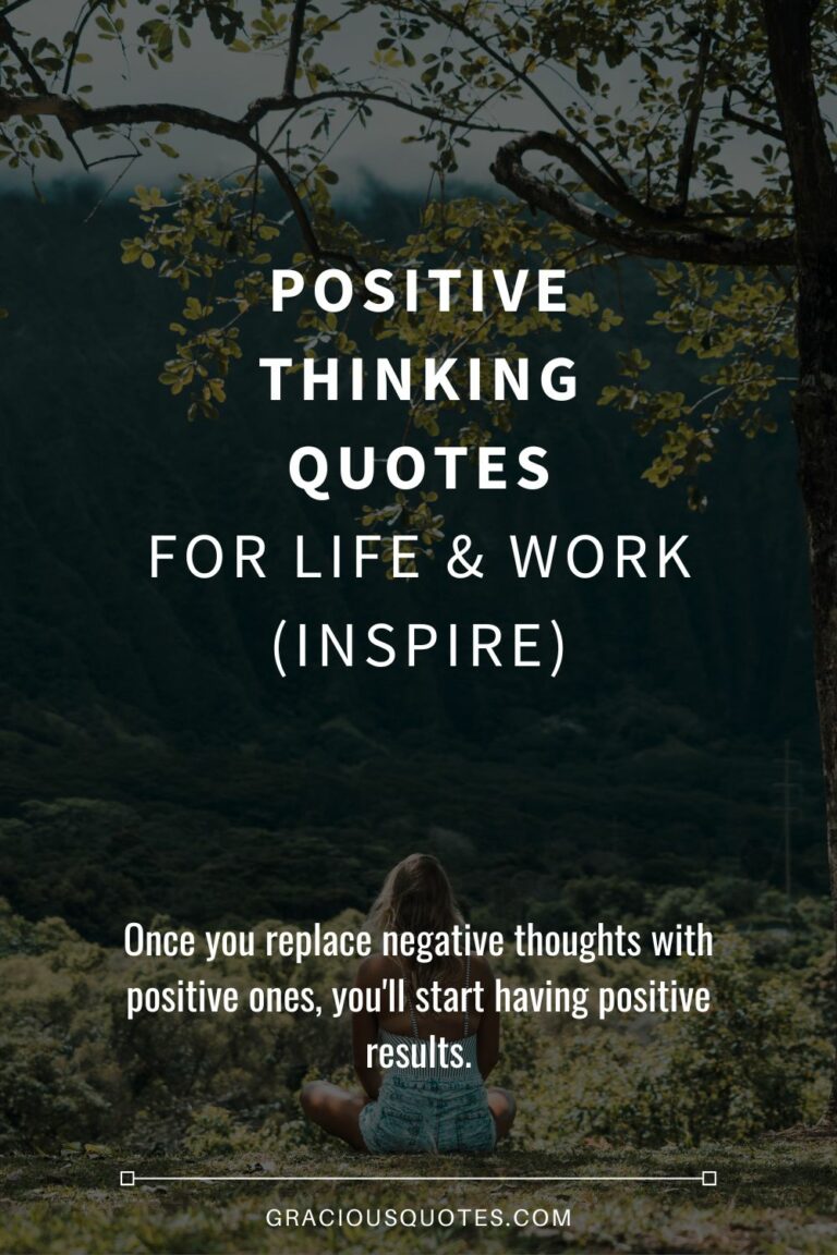 80 Positive Thinking Quotes for Life & Work (INSPIRE)
