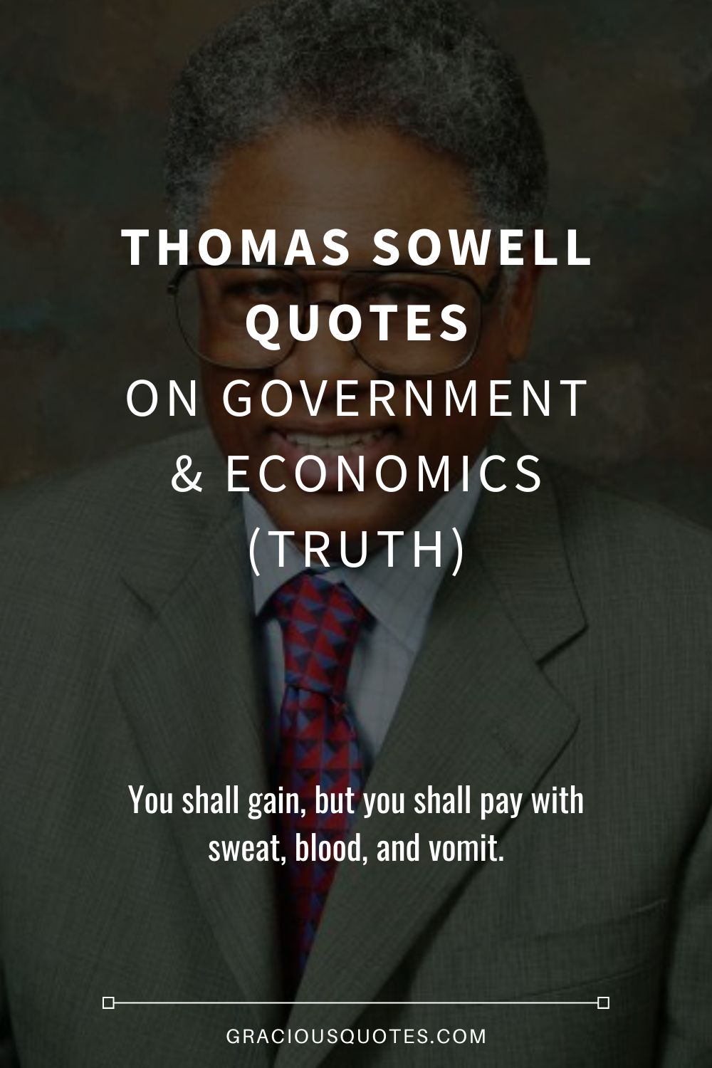 Thomas Sowell Quotes on Government & Economics (TRUTH) - Gracious Quotes