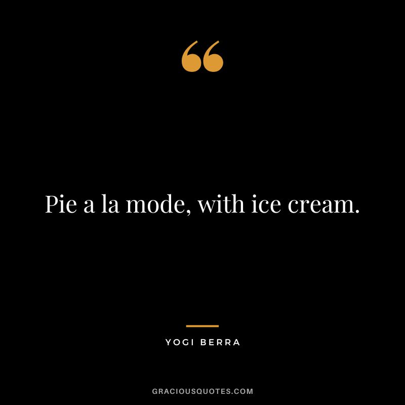 Pie a la mode, with ice cream.