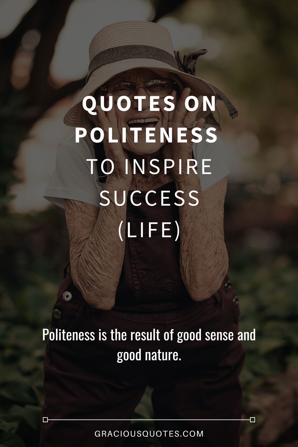 Quotes on Politeness to Inspire Success (LIFE) - Gracious Quotes