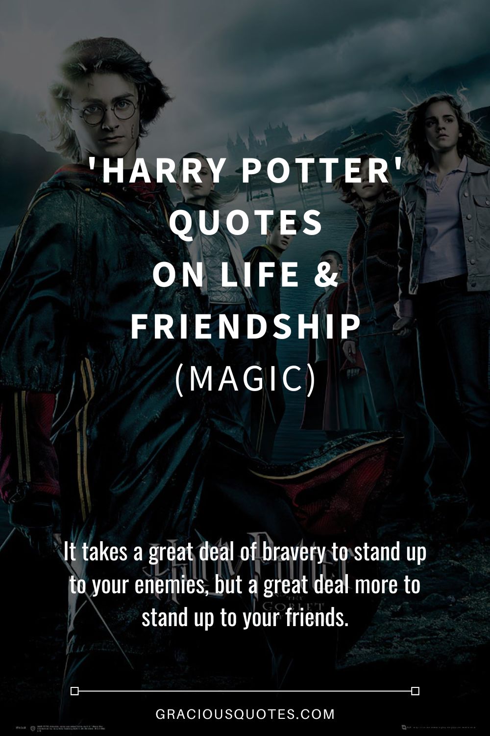'Harry Potter' Quotes on Life & Friendship (MAGIC) - Gracious Quotes