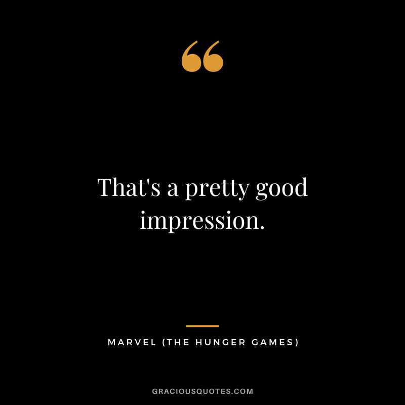 That's a pretty good impression. - Marvel
