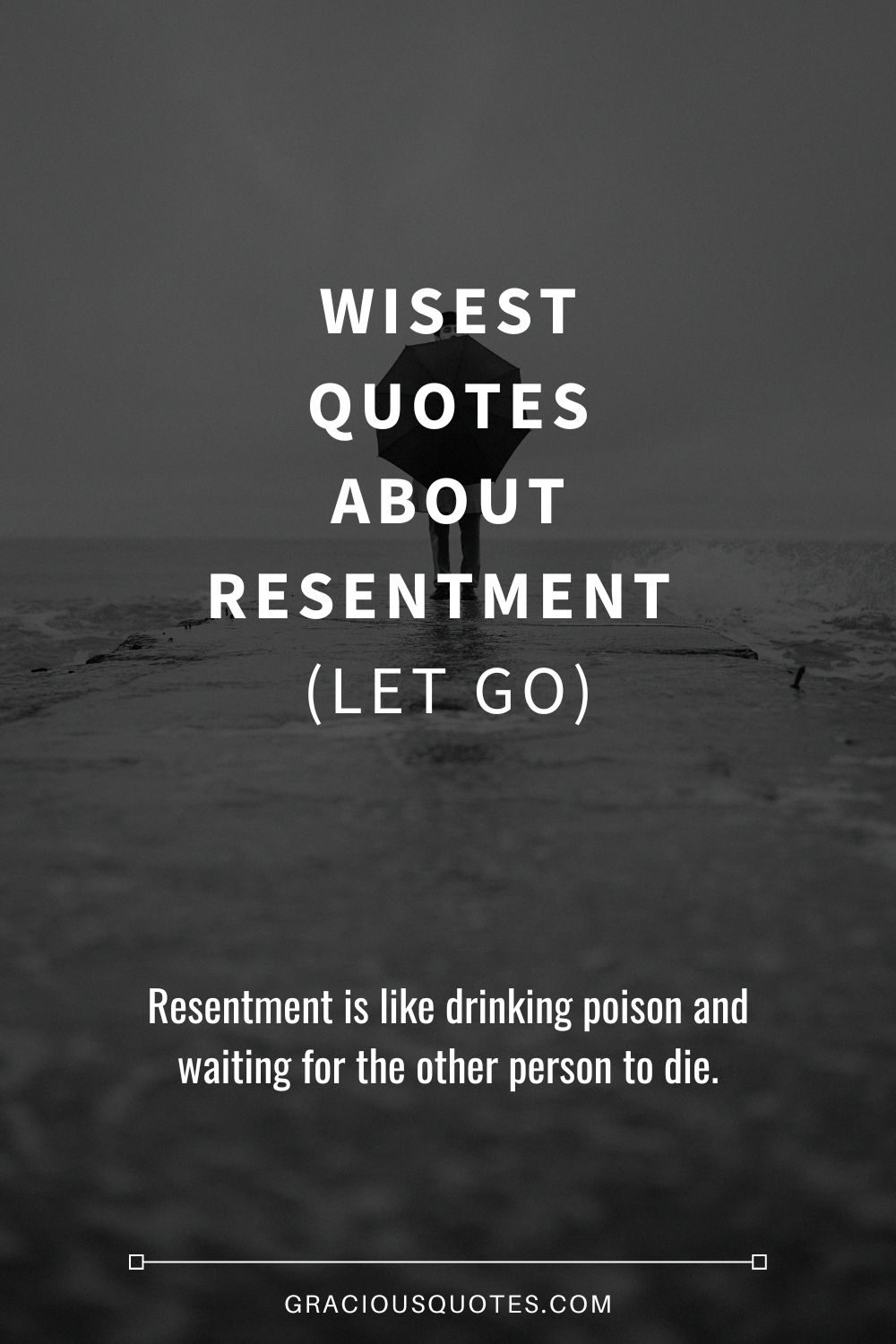 Wisest Quotes About Resentment (LET GO) - Gracious Quotes