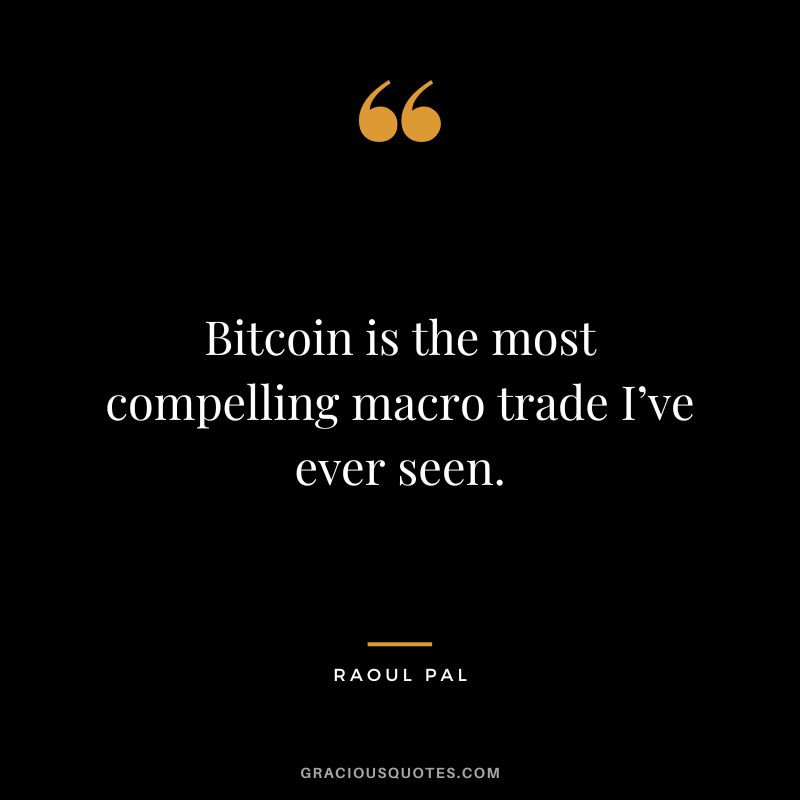 Bitcoin is the most compelling macro trade I’ve ever seen.