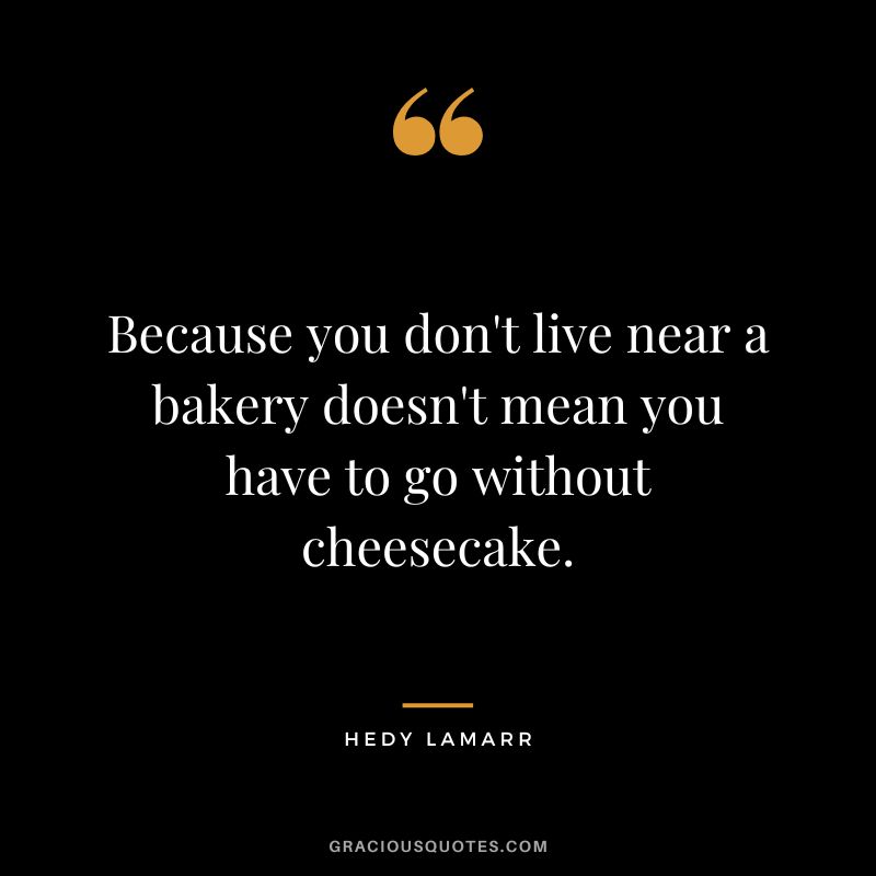 Because you don't live near a bakery doesn't mean you have to go without cheesecake.