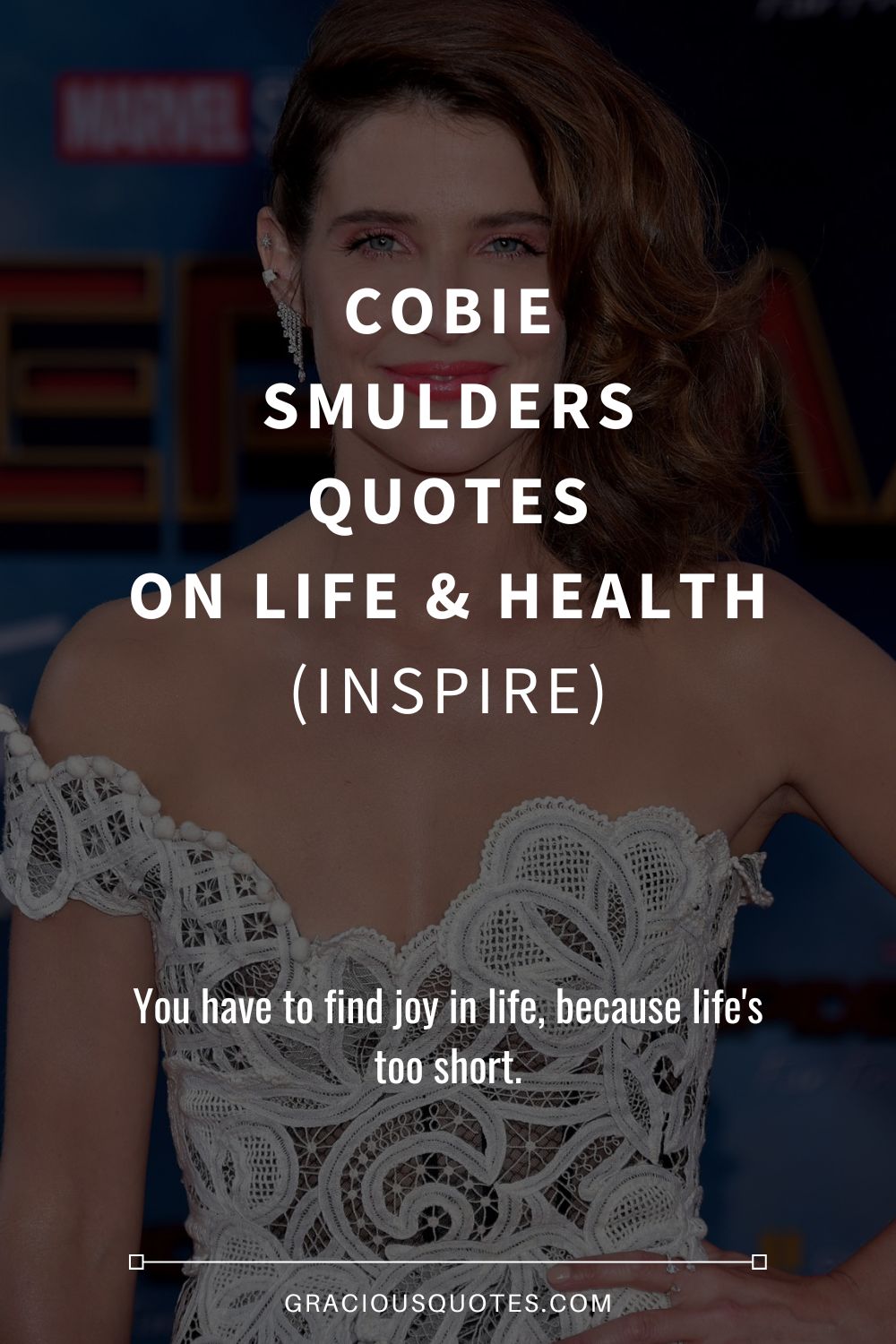 Cobie Smulders Quotes on Life & Health (INSPIRE) - Gracious Quotes