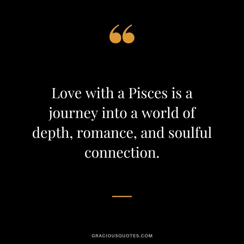 Love with a Pisces is a journey into a world of depth, romance, and soulful connection.