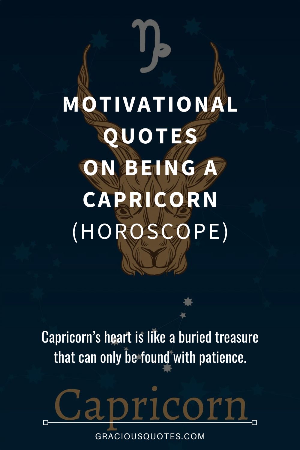  Motivational Quotes on Being a Capricorn (HOROSCOPE) - Gracious Quotes
