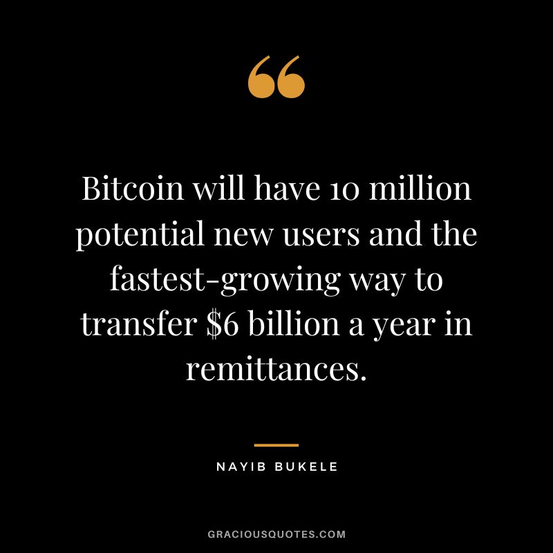 Bitcoin will have 10 million potential new users and the fastest-growing way to transfer $6 billion a year in remittances.