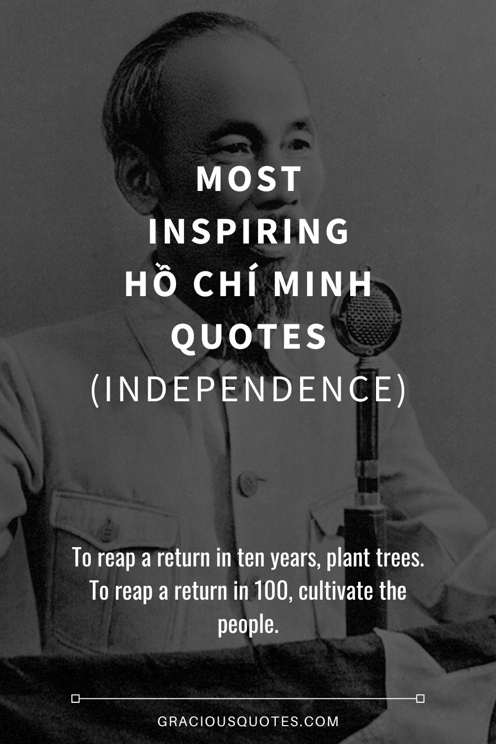 Most Inspiring Hồ Chí Minh Quotes (INDEPENDENCE) - Gracious Quotes