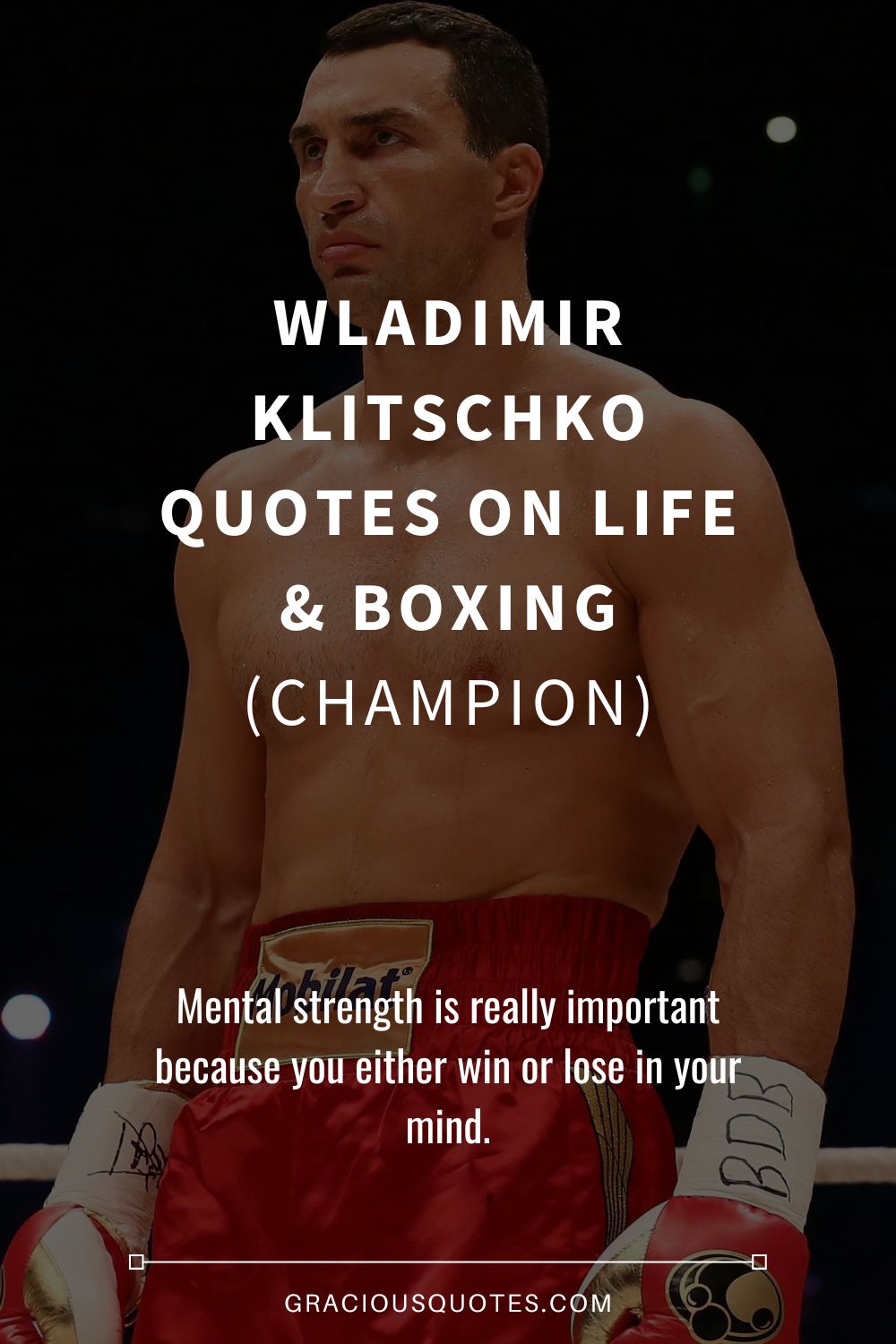 Wladimir Klitschko Quotes on Life & Boxing (CHAMPION) - Gracious Quotes
