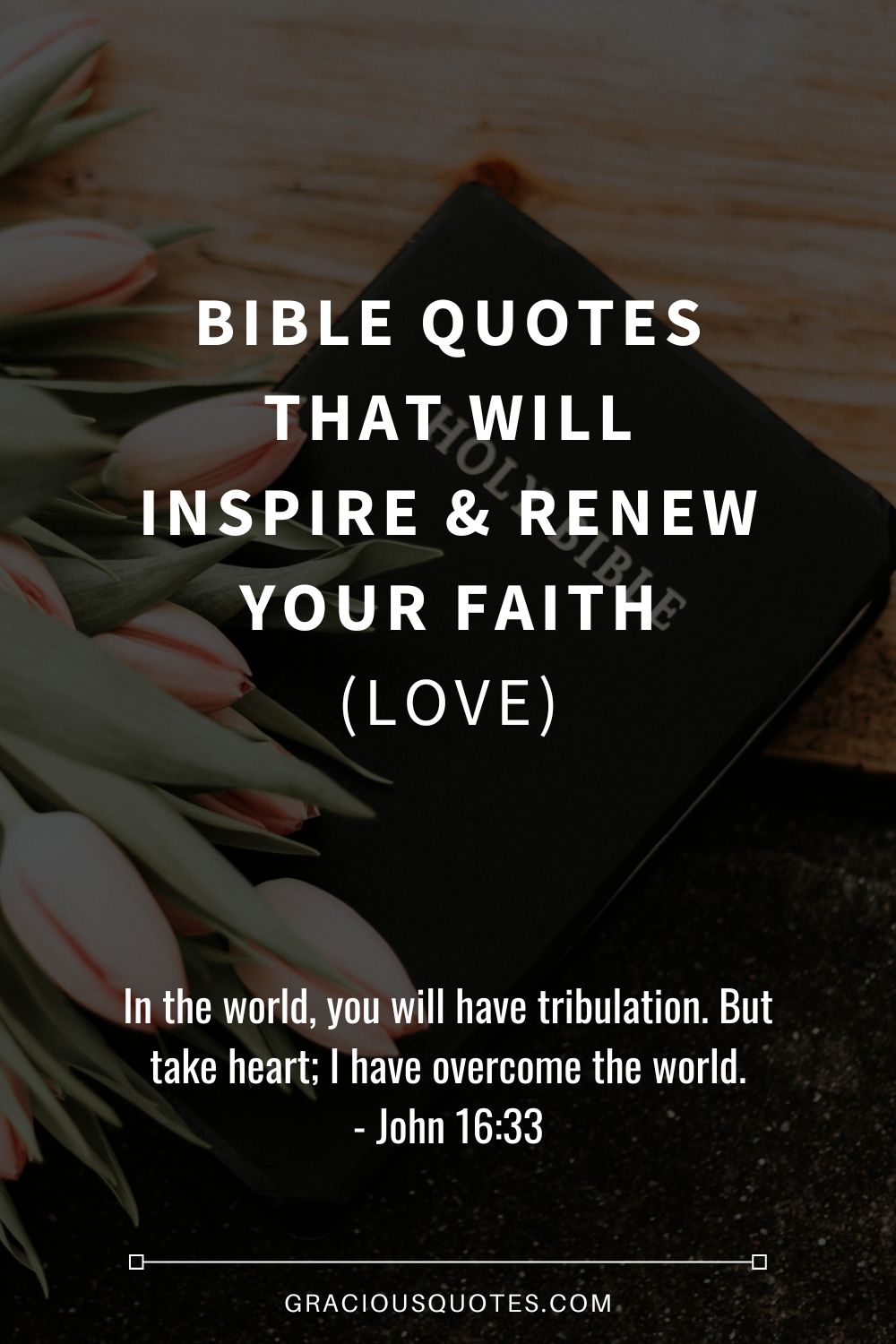Bible Quotes That Will Inspire & Renew Your Faith (LOVE) - Gracious Quotes